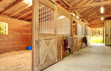 Llananno stable construction leads
